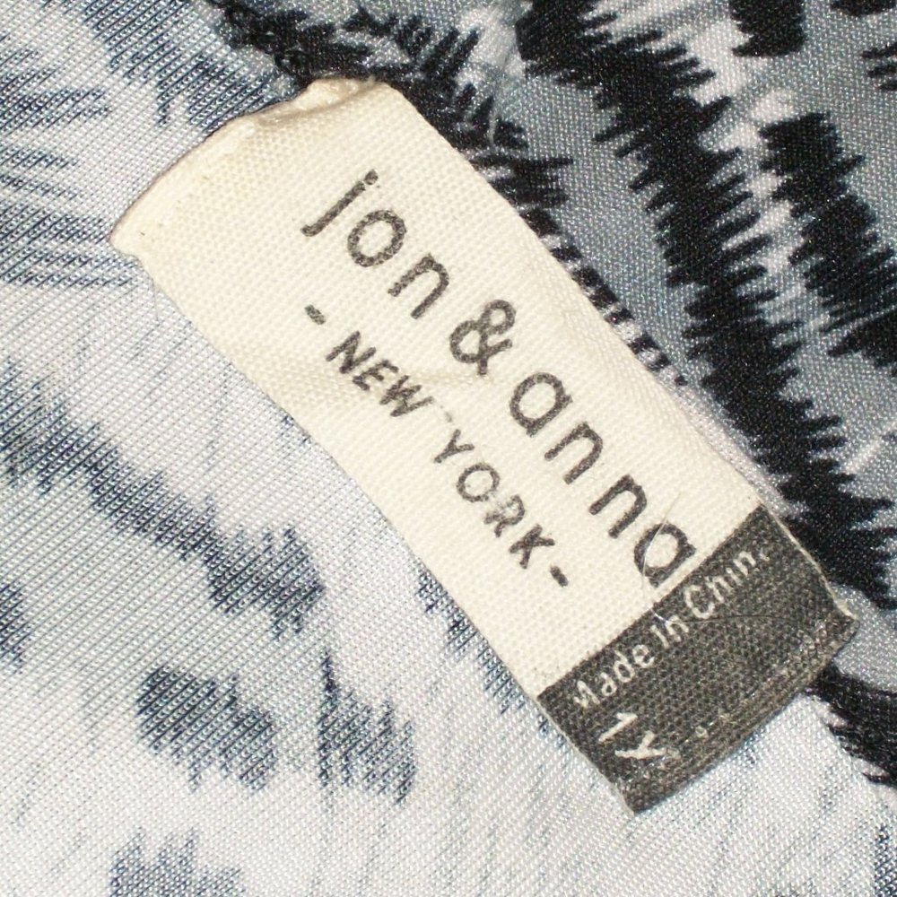 jon & anna NY 1X Drape Neck Gray Leopard Print Top Long Sleeve - Picture 5 of 7